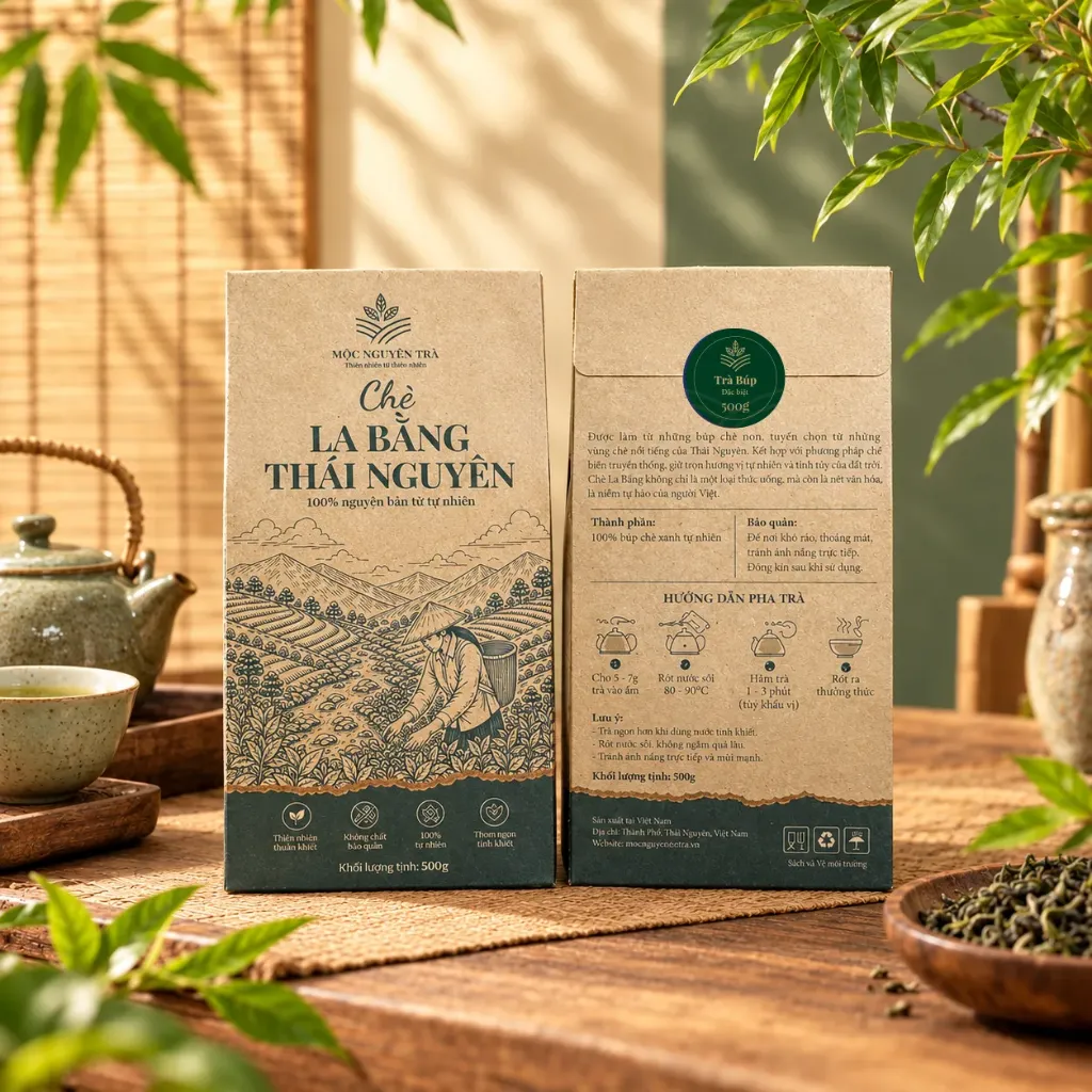 Trà Búp Mộc Nguyên Đặc Biệt 500g